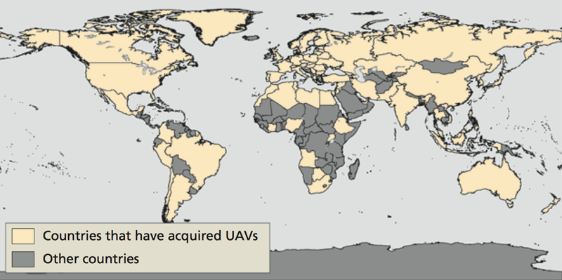 Illustration for article titled Within A Decade, Every Nation Will Have Weaponized Drones